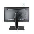 Soporte Vesa para Mini Pc / Nuc / Barebone / Tooq TCCH0007-B / Vesa 75x75 / 100x100 / Negro
