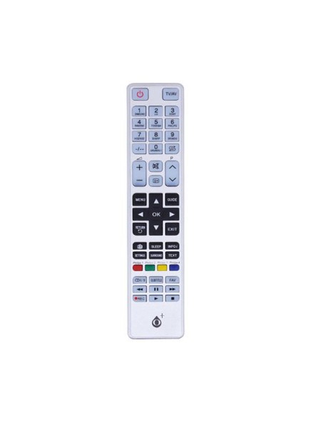 Mando a distancia TV Universal 9 en 1 / R6653 / Plata / One+