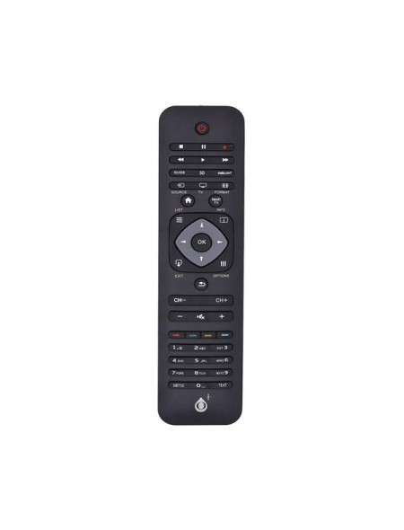 Mando a distancia TV Universal Philips R5638 / Modelo 2 / Negro / One+