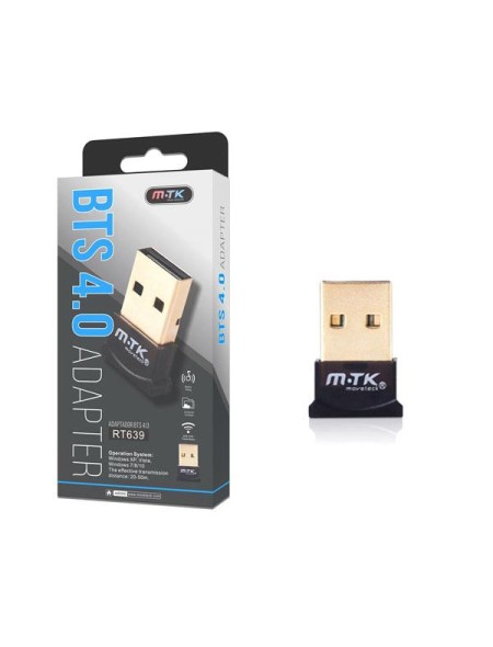 Adaptador Usb Mini Bluetooth 4.0 / RT639 /  MTK