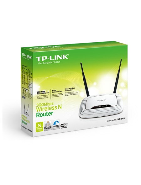 Router Wifi Tp-Link TL-WR841N / 300 Mbps / V14 / 2 antenas