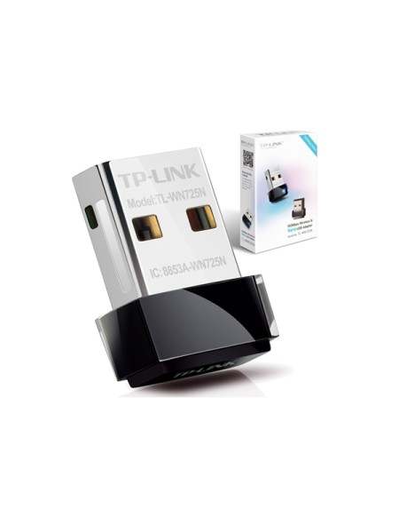 Tarjeta de Red Nano USB Wifi TL-WN725N / 150mbps / TP-Link