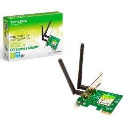 Tarjeta de red PCI-E Wifi TL-WN881ND 300m 2 Antenas desmontables + perfil bajo TP-Link