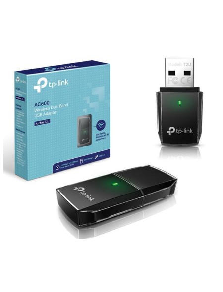 Tarjeta de red USB Wifi Archer T2U Dual Band ac600 TP-Link