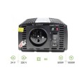 Inversor de corriente para coche 24V a 230V 500W / 1000W / INV04DE