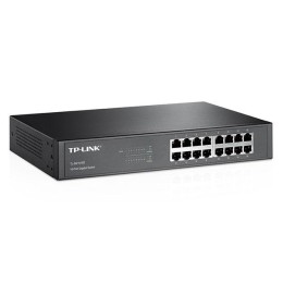 Switch 16p 10/100/1000 Gigabit No gestionable TP-Link / Carcasa metálica / No Rack / TL-SG1016D
