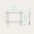 Soporte de Pared para pantalla / 23-43