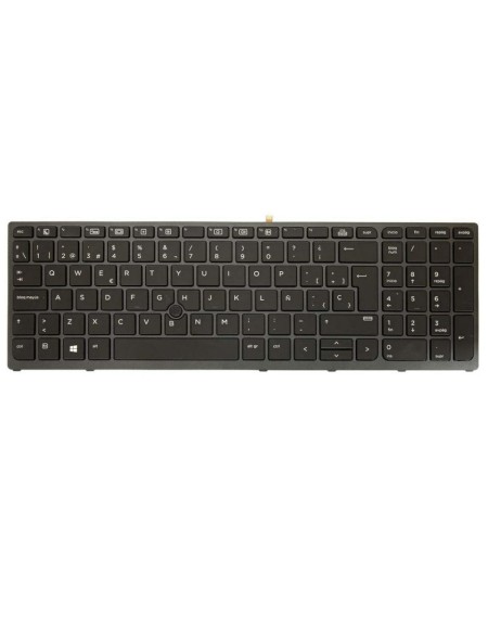 Teclado compatible para portátil HP Zbook 15 G3 Retroiluminado