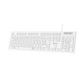 Teclado Usb Subblim Business Slim Silencioso / Blanco / SUBKBC-0SSK51