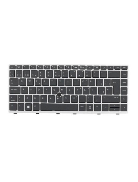 Teclado compatible para portátil HP Elitebook 840 G5 / 840 G6 Retroiluminado