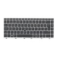 Teclado compatible para portátil HP Elitebook 840 G5 / 840 G6 Retroiluminado