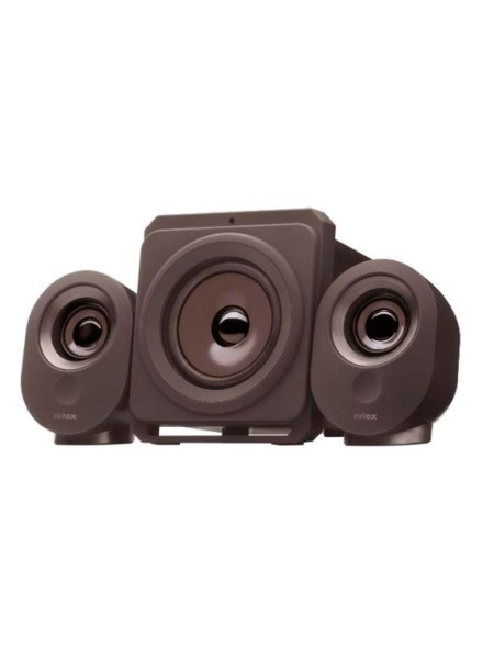 Altavoces 2.1 Nilox Pro Gaming / 35w / Bluetooth 5.0 / Micro Sd / Fm / Aux / Negro
