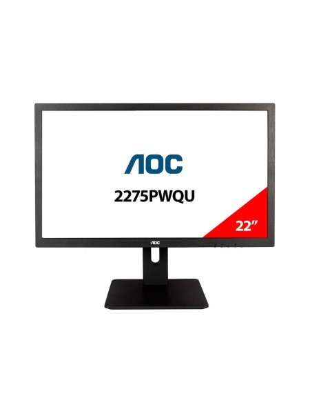 Monitor Reacondicionado AOC E2275PWQU 22 VGA / HDMI / DP / Negro