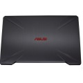 LCD Cover compatible para portátil ASUS FX504GD Negro y rojo 90NR00I1-R7A010