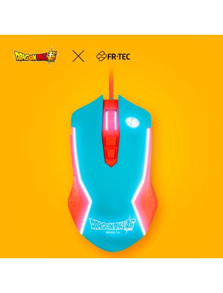 Raton Gaming Dragon Ball Super Mouse Goku FR-TEC / Usb / 8000 Dpi / Led / Pc - Ps5 - Xbox X