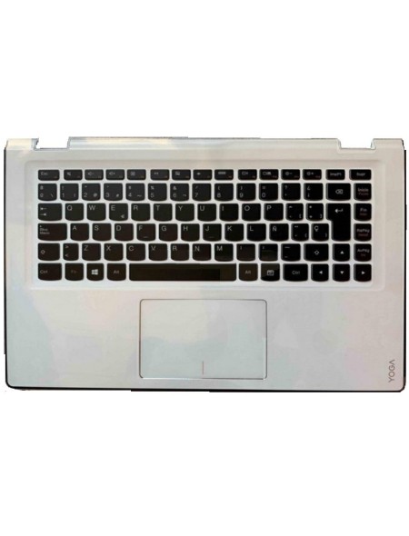 Top case + Teclado compatible para portátil LENOVO 700-14ISK Blanco 5CB0K61123