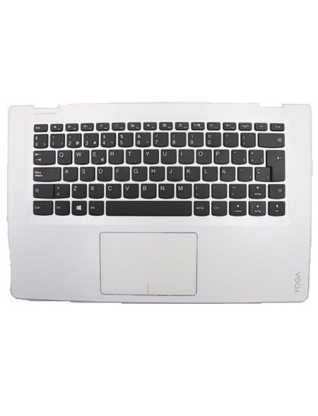 Top case + Teclado compatible para portátil LENOVO 510-14ISK Blanco 5CB0L67152