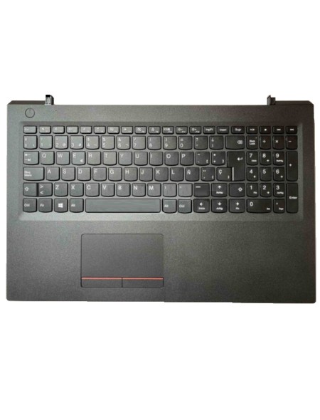 Top case + Teclado compatible para portátil LENOVO V110-15IAP Negro 5CB0L78380