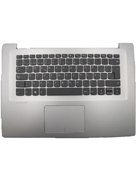 Top case + Teclado compatible para portátil LENOVO 320S-15IKB Plata 5CB0N77760
