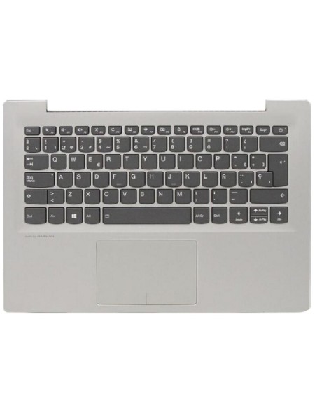 Top case + Teclado compatible para portátil LENOVO 520S-14IKB Plata 5CB0N78418