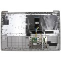 Top case + Teclado compatible para portátil LENOVO 330S-15IKB Plata 5CB0R07409