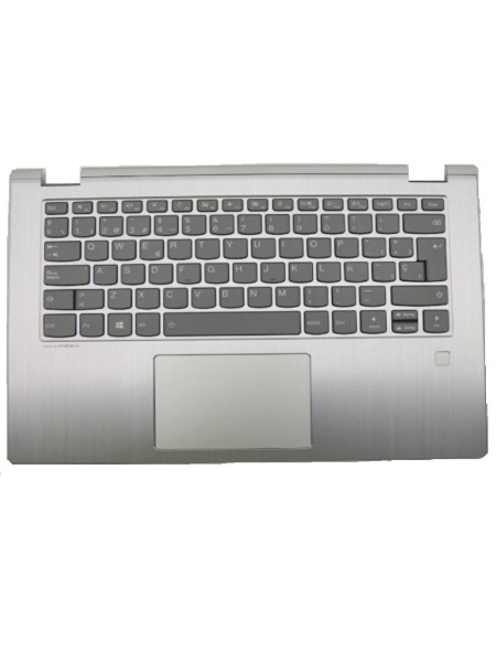 Top case + Teclado compatible para portátil LENOVO 530-14IKB Plata 5CB0R08636