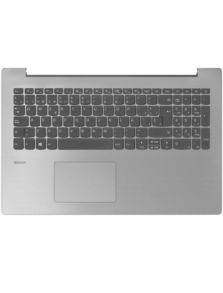 Top case + Teclado compatible para portátil LENOVO 330-15IKB Plata 5CB0R16661