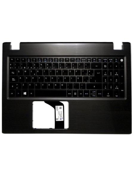 Top case + Teclado compatible para portátil ACER V3-575 Negro 6B.G5EN7.022
