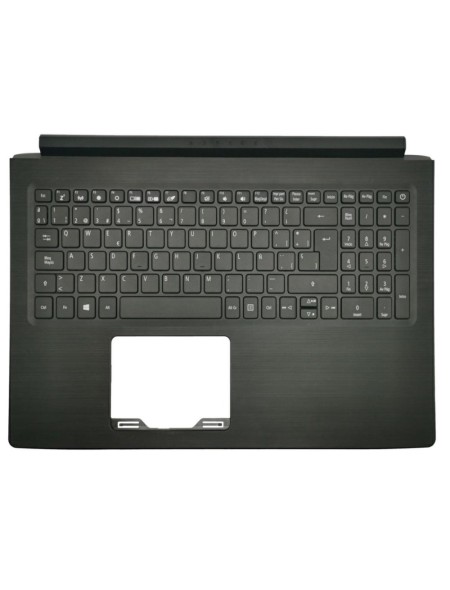 Top case + Teclado compatible para portátil ACER A315 Negro 6B.H18N2.021