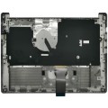 Top case + Teclado compatible para portátil ACER A314-22 Blanco 6B.HVWN7.024