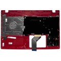Top case + Teclado compatible para portátil ACER E5-522 / E5-573 Rojo 6B.MVSN7.022