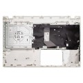 Top case + Teclado compatible para portátil ACER E5-522 / E5-573 Blanco 6B.MW6N7.022
