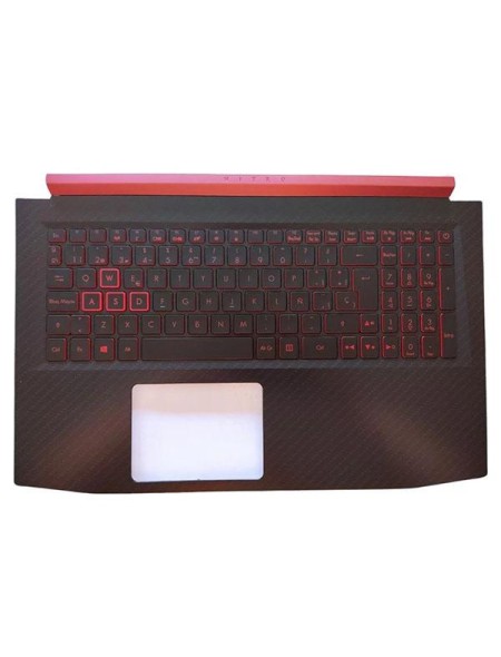 Top case + Teclado compatible para portátil ACER Nitro 5 AN515-52 6B.Q3MN2.021