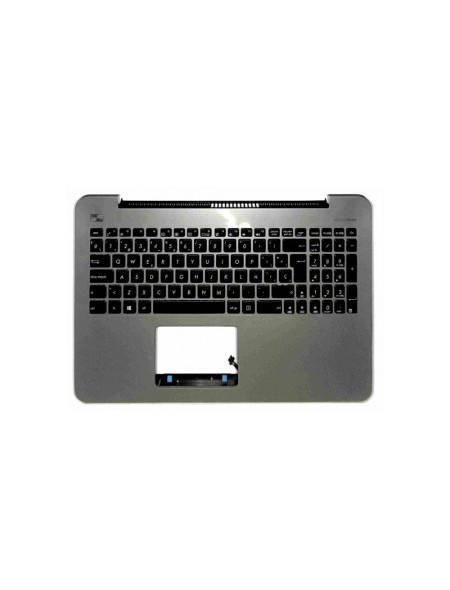 Top case + Teclado compatible para portátil ASUS K551LB / S551LA Plata 90NB02A0-R30220