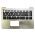Top case + Teclado compatible para portátil ASUS X555LA Plata 90NB0647-R32SP0