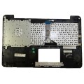 Top case + Teclado compatible para portátil ASUS X555LA Plata 90NB0647-R32SP0