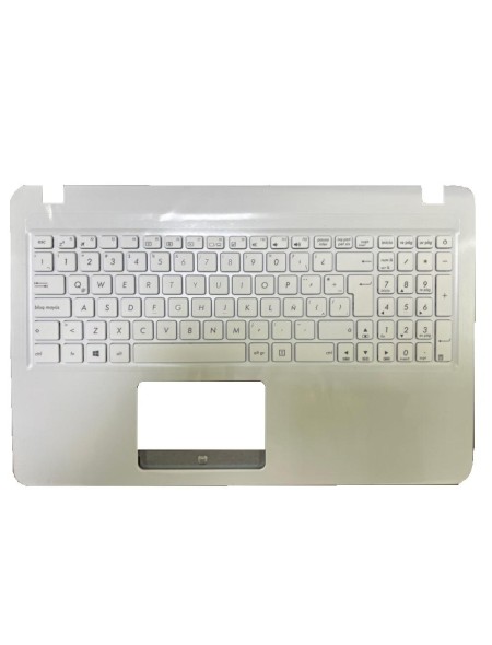 Top case + Teclado compatible para portátil ASUS A540 / X540 Blanco 90NB0B02-R30220