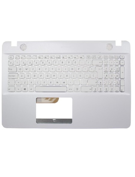 Top case + Teclado compatible para portátil ASUS F541UA / X541UA Blanco 90NB0CG2-R32SP0