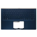 Top case + Teclado compatible para portátil ASUS UX533FD Azul Oscuro 90NB0JX1-R31SP0