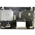 Top case + Teclado compatible para portátil ASUS P2520L Negro 90NX0061-R31SP0