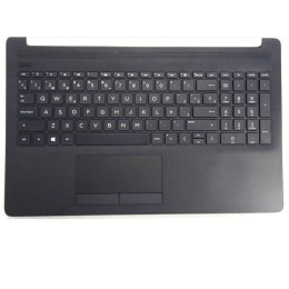 Top case + Teclado compatible para portátil HP 15-DA / 15-DB Negro
