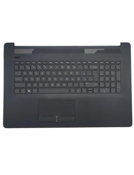 Top case + Teclado compatible para portátil HP 17-BS / 17-BY Negro brillo L22750-071