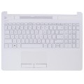 Top case + Teclado compatible para portátil HP 15-DA / 15-DB Blanco L23066-071