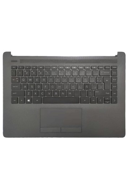 Top case + Teclado compatible para portátil HP 240 G7 Gris oscuro L44060-071
