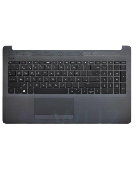 Top case + Teclado compatible para portátil HP 15-DA Gris oscuro L50000-071