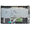Top case + Teclado compatible para portátil HP 15-DA Gris oscuro L50000-071