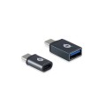 Kit adaptadores Conceptronic Donn / Usb 3.0 a Type-c 3.1 H/M / MicroUsb a Type-C 3.1  H/M / DONN04G