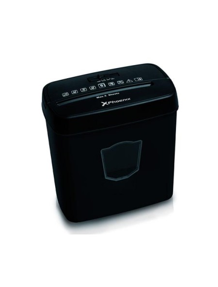 Destructora documentos Phoenix PHCROSSCUT-P / 12 litros / 5 hojas a la vez corte cruzado