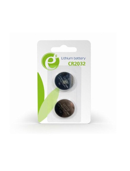 Pila boton Litio Energie para placa base CR2032   Pack 2 unid.  EG-BA-CR2032-01