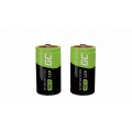 Pilas recargables Greencell HR14 1.2V 4000 mah (2 pcs) / DESCATALOGADO